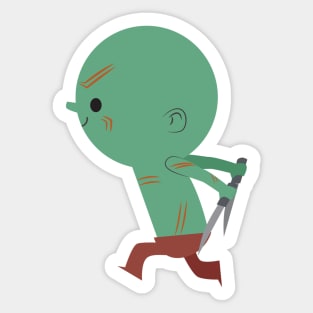 Drax the Destroyer Sticker